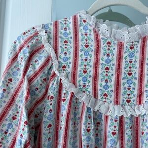 Lanz of Salzburg Floral Nightgown vintage